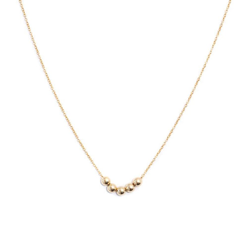 String Of Gold Necklace