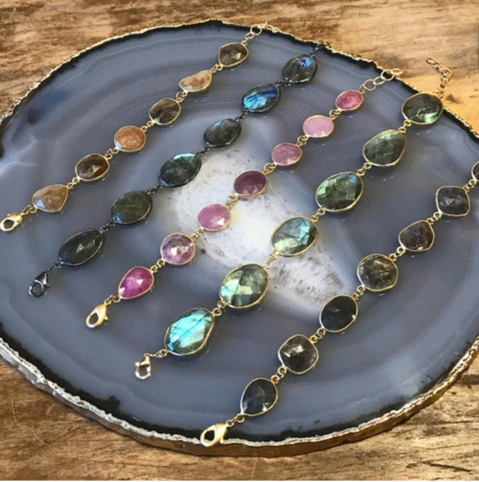 New Gemstone Bracelets!