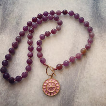 Knotted Gemstone Necklace