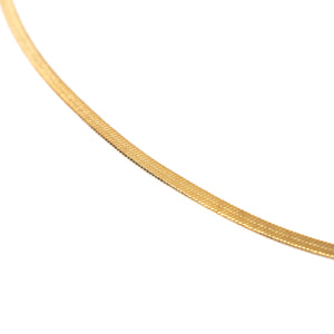 Herringbone Gold Necklace