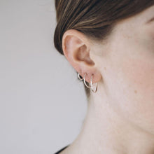 Silver Endless Hoops 9-20mm