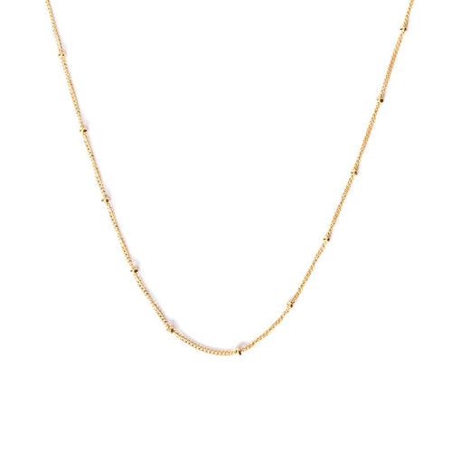 Gold Satellite Shorty Necklace