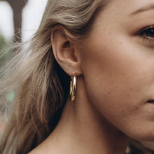 Gold Bold Hoops 35-50 mm