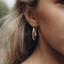 Gold Bold Hoops 35-50 mm