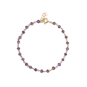 Amethyst Gemstone Bracelet