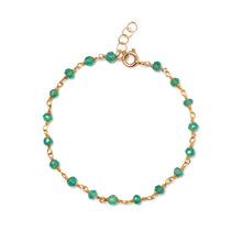Green Onyx Gemstone Bracelet