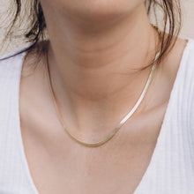 Herringbone Gold Necklace