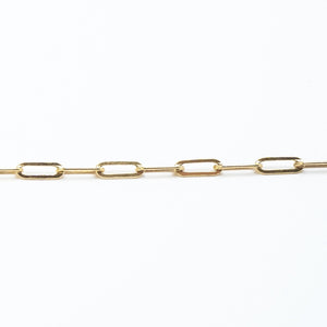 Bold Chain Link Gold Bracelet 15x5mm - 7"