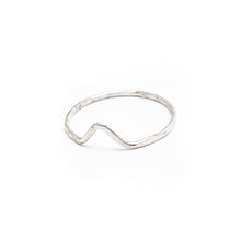 Sterling Silver Midi Chevron Ring