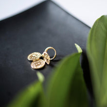 Coin Huggie Gold Earrings