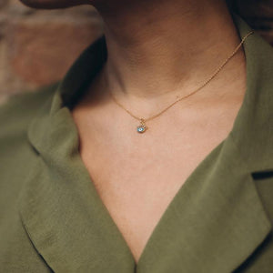 Flirty Evil Eye Pendant Necklace