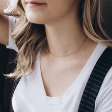 Dainty Gold Paper Clip Chain