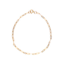 Super Dainty Chain Link Bracelet 5x2mm - 7" - Gold