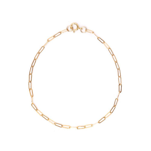 Super Dainty Chain Link Bracelet 5x2mm - 7