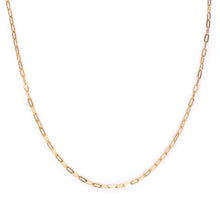 Dainty Gold Paper Clip Chain
