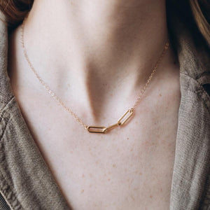 Let’s Link Up Gold Necklace