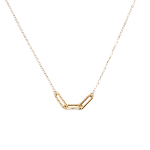 Let’s Link Up Gold Necklace