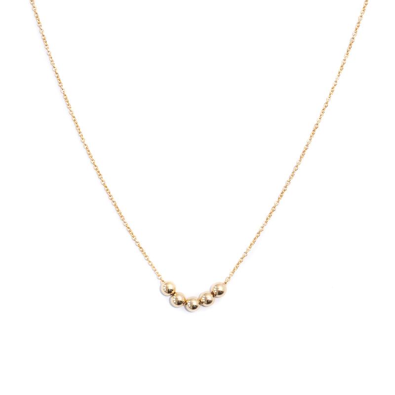 String Of Gold Necklace