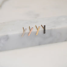 Bar Stud Earrings