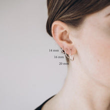 Gold Endless Hoops 9-20mm