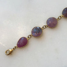 Colored Sapphire Gemstone Bracelet