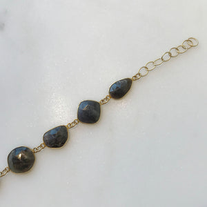 Colored Sapphire Gemstone Bracelet