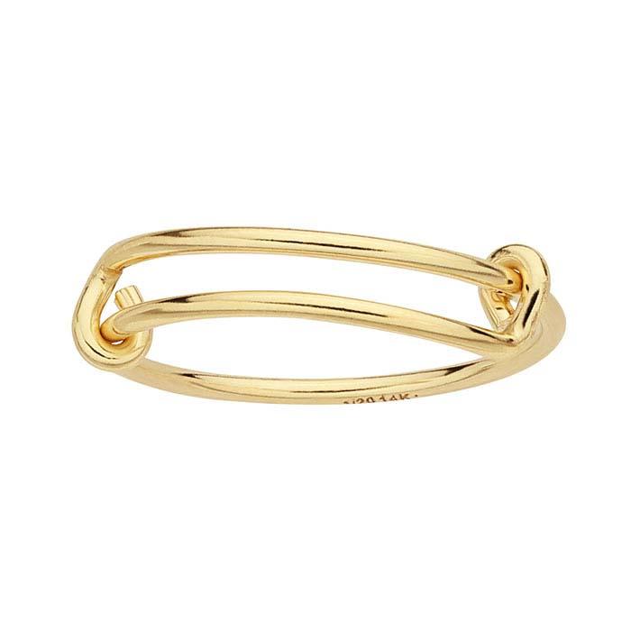Stacking Gold Wrap Ring