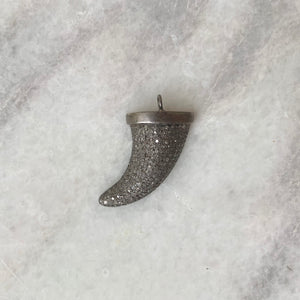 Diamond Horn Pendant