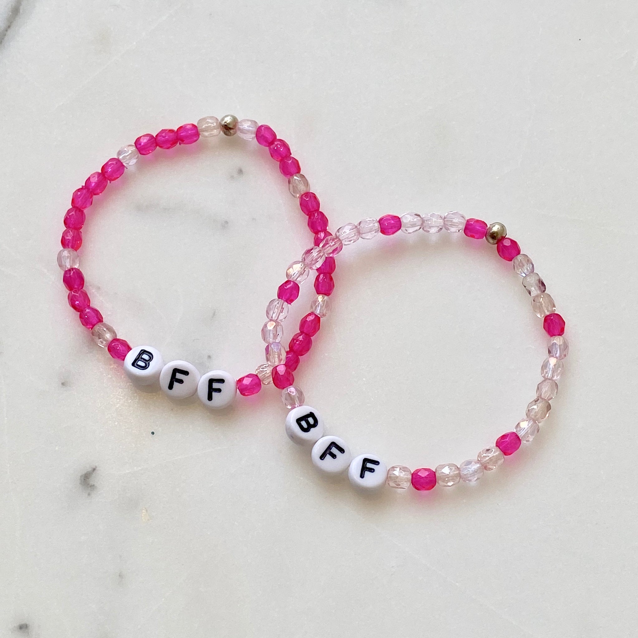 Elastic Bracelet Project with Letters – Beadniks Chicago