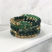 Gemstone Memory Wire Bracelet Project