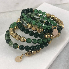 Gemstone Memory Wire Bracelet Project