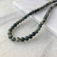 Zebra Jasper Bead Strand