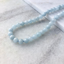 Aquamarine Bead Strand