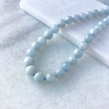 Aquamarine Bead Strand