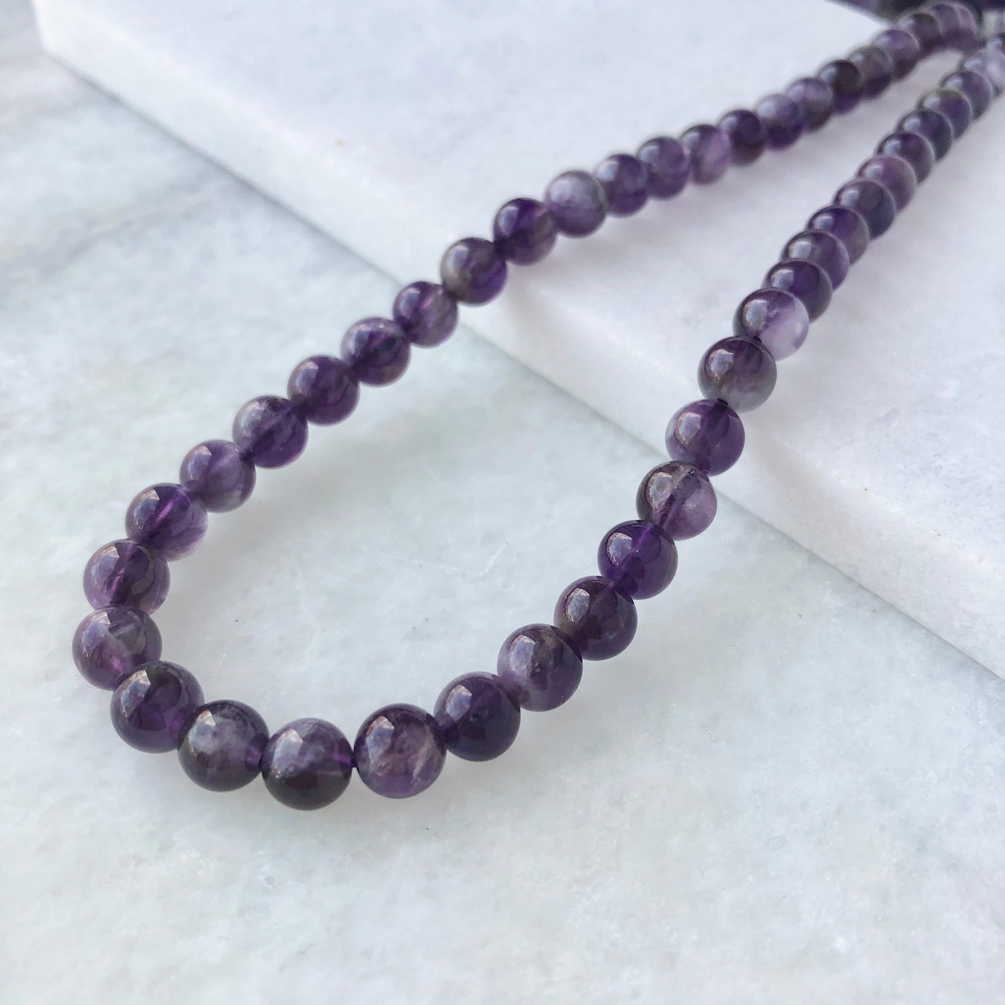 Amethyst Bead Strand – Beadniks Chicago