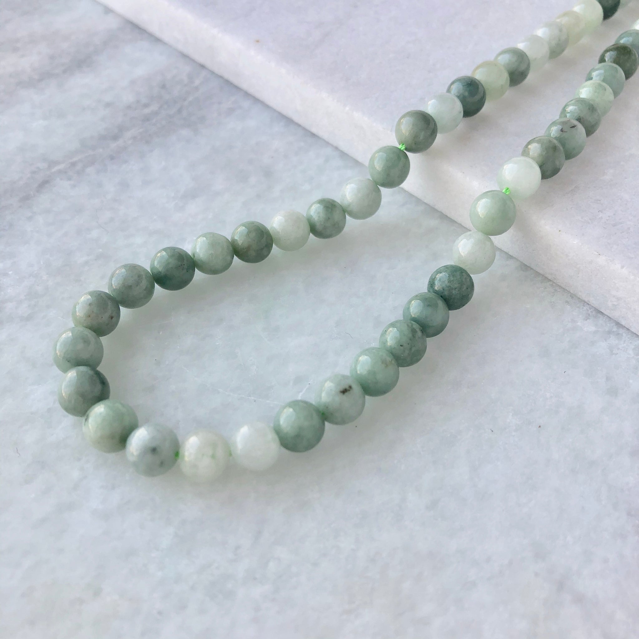 Burmese Jade Bead Strand – Beadniks Chicago