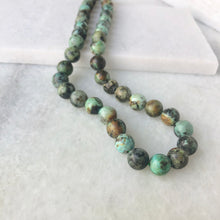 African Turquoise Bead Strand