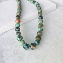 African Turquoise Bead Strand