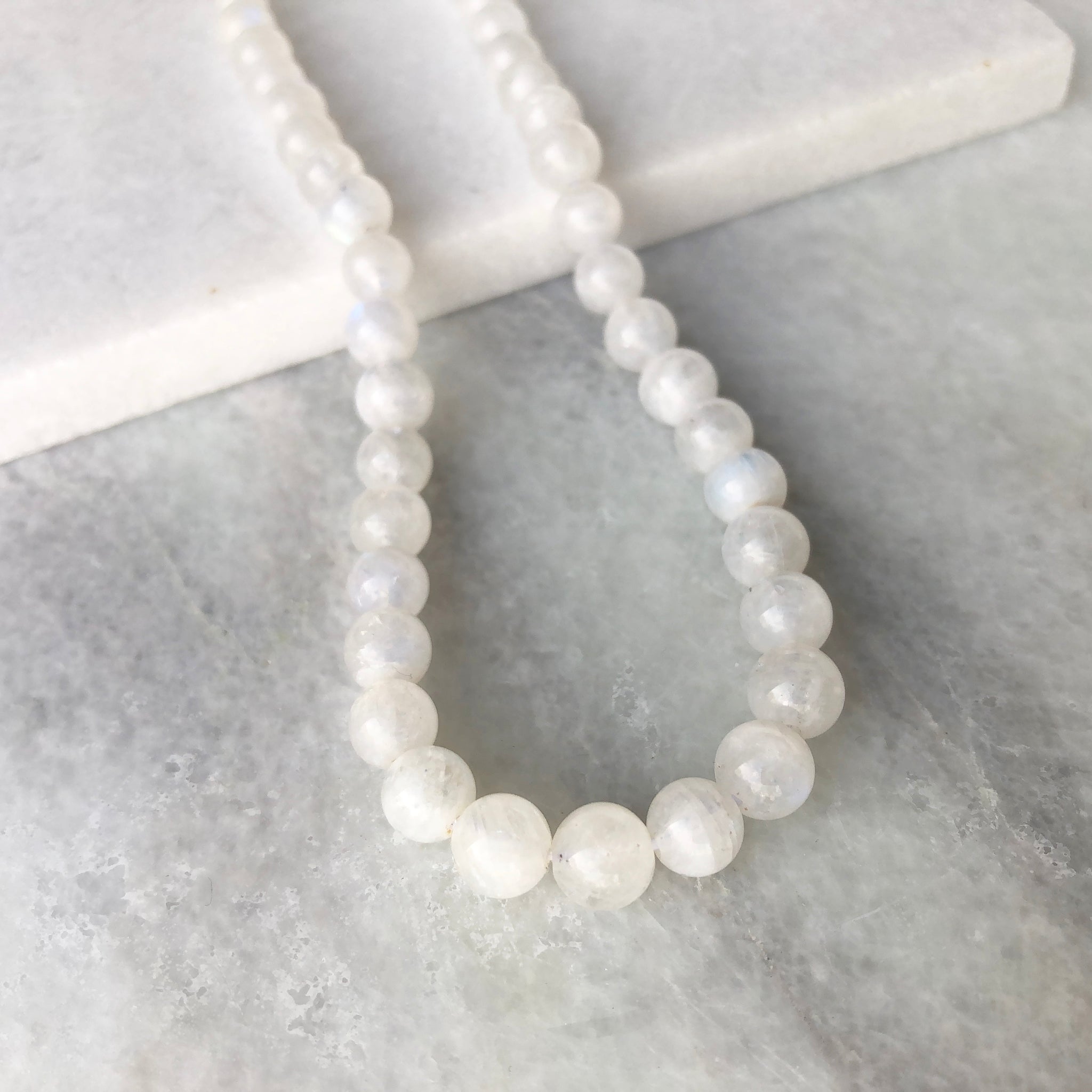 Moonstone Bead Strand – Beadniks Chicago