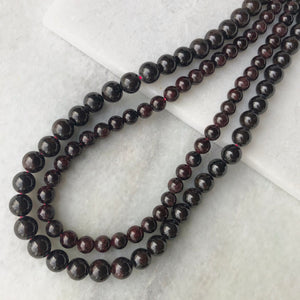 Garnet Bead Strand