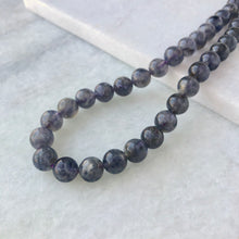 Iolite Bead Strand