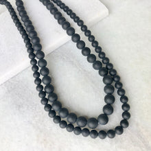 Matte Onyx Bead Strand