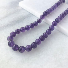 Amethyst Bead Strand