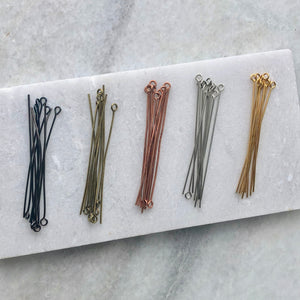 Plated Eye Pins – Beadniks Chicago