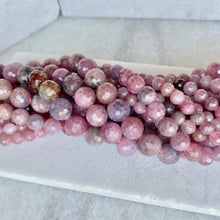 Faceted Ruby Bead Strand 6-10mm