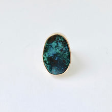 Chrysocolla Statement Ring