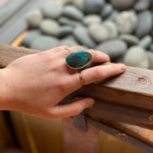 Chrysocolla Statement Ring