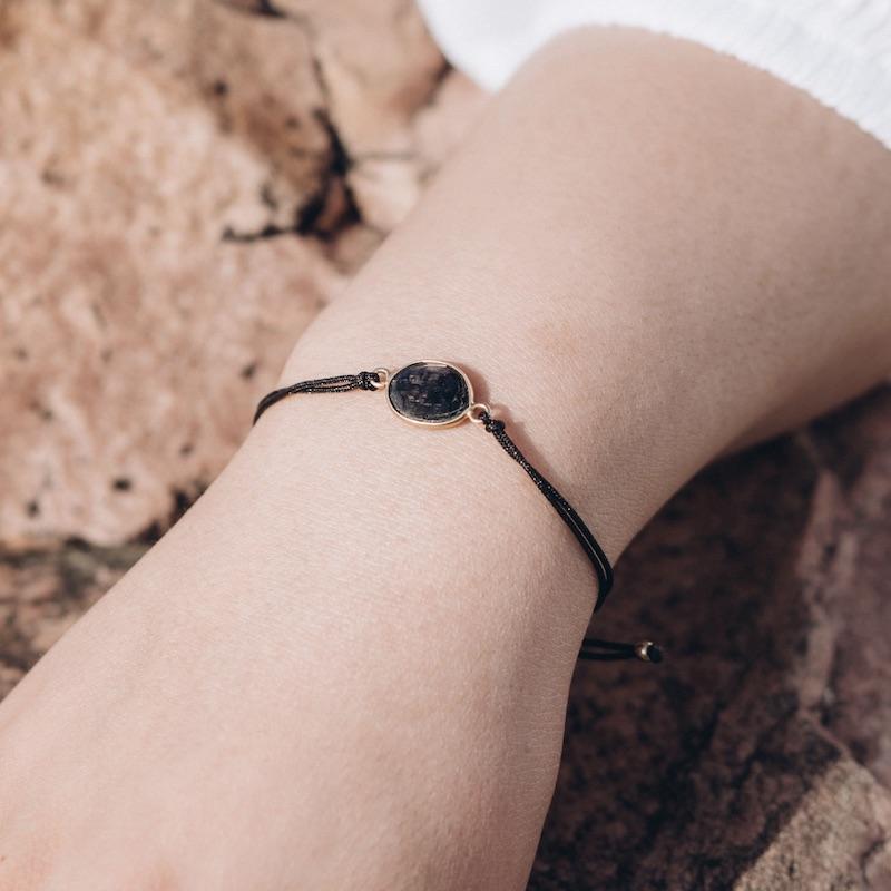 Hypersthene Gemstone Bracelet For
